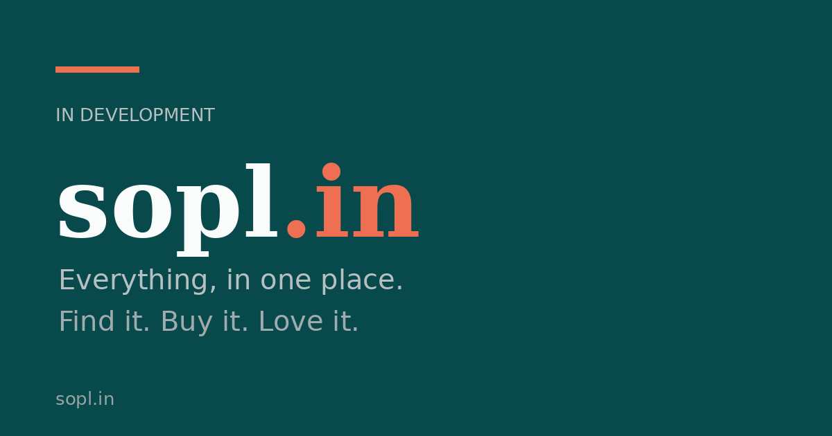 Link preview image for sopl.in